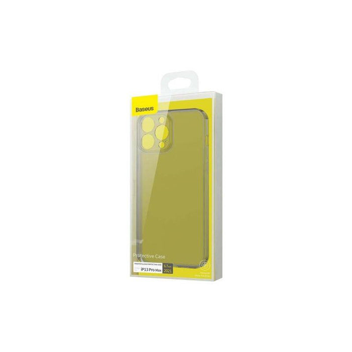 Baseus Iphone 13 Pro Max Case Frosted Glass Protective Black (Arws000501)
