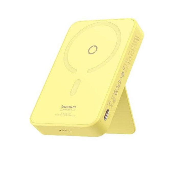 Baseus Power Bank 5000mah 20w Magsafe Magnetic Wireless Magpro Lemon Yellow P10064101y23-00