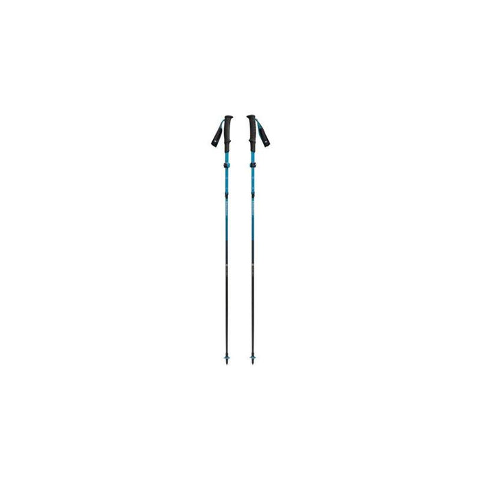 Bastones De Trekking Black Diamond Distance Carbon Flz, Equipamiento De Fitness Antracita/Azul, 1 Par, 95-110 Cm Bd11255540071101
