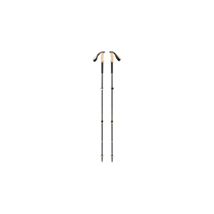 Bastones De Trekking Black Diamond Trail Cork, Equipamiento De Fitness Verde/Beige, 1 Par, 100-140 Cm Bd1100653053all1