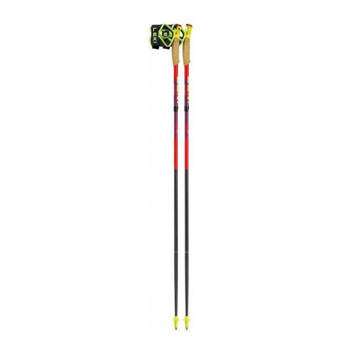 Bastones De Trekking Leki Trl Ultratrail Fx One, 120 Cm, Rojos