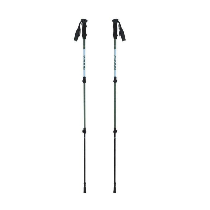 Bastones De Trekking Viking Kivi 2.0 Para Adultos, Color Verde.