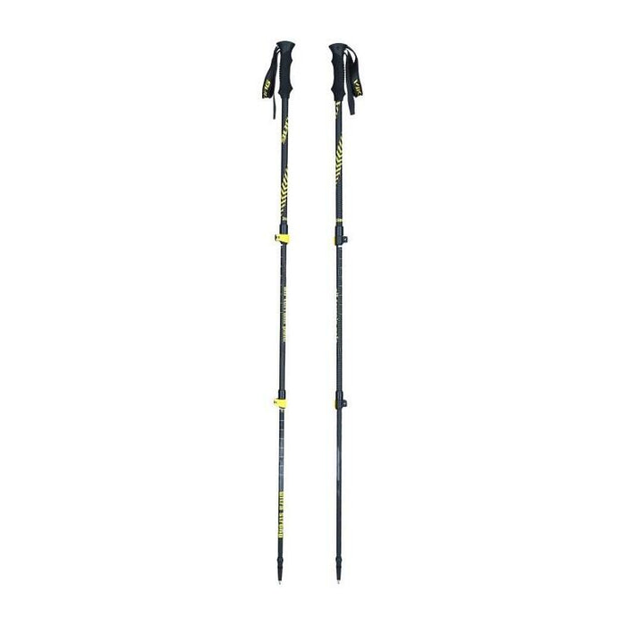 Bastones De Trekking Viking Teho Para Adultos, Color Negro.