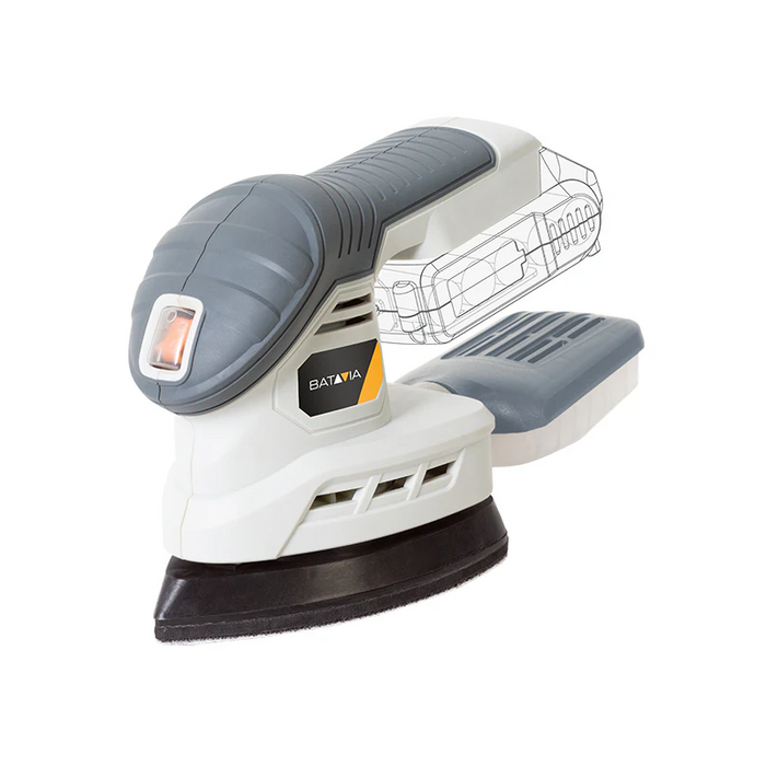 Batavia 18v Detail Sander Without Battery And Charger