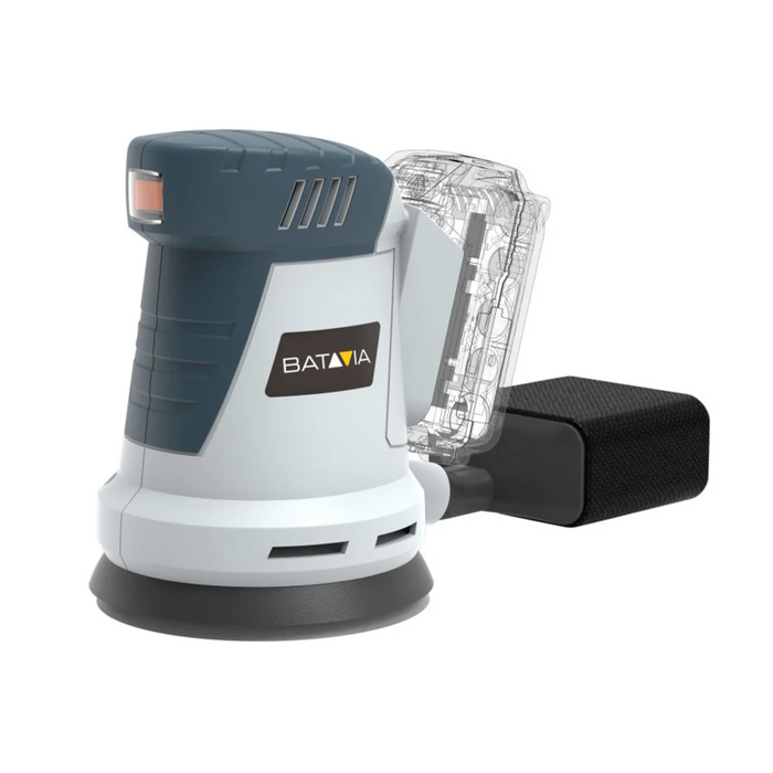 Batavia 18v Orbital Sander 125 Mm Without Battery And Charger