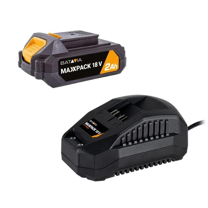 Batavia Maxxpack Starter Kit - 18v 2ah Battery + 2.4a Charger