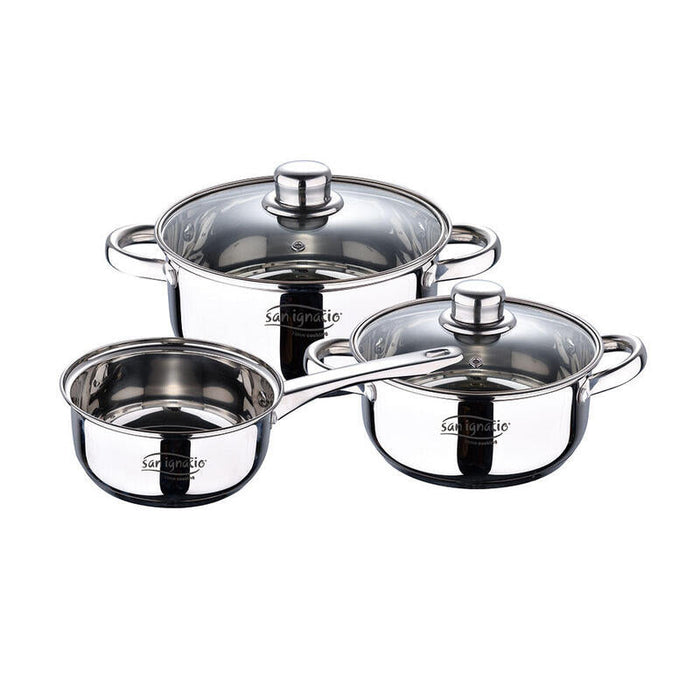 Bateria 5 Unid. Acero Inox Ind Cassel Sg8171 San Ignacio