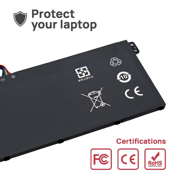 Batería Para Portátil Acer Ap18C4K 11.4V