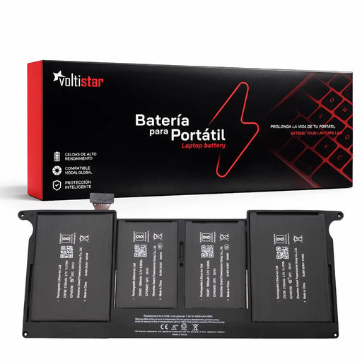Batería Para Portátil Apple Macbook Air 11" A1370 A1406 Bh302Ll/A Mc968Ll/A Mc969Ll/A (Año 2011)