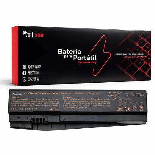 Batería Para Portátil Clevo N850 N855 N857 N870 Series | N850Bat-6 - 10.8V 48Wh