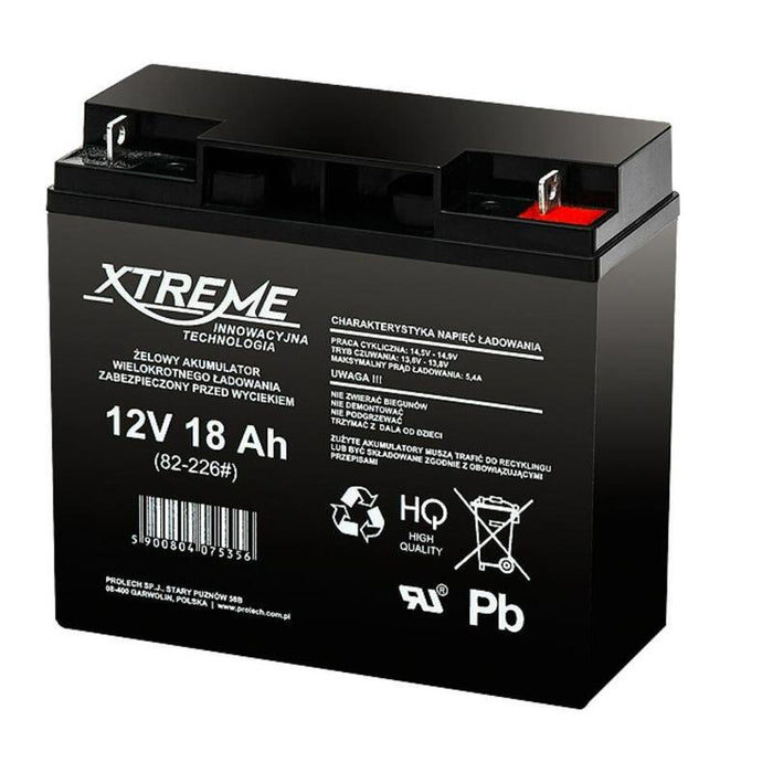 Batería De Gel 12v 18ah Xtreme