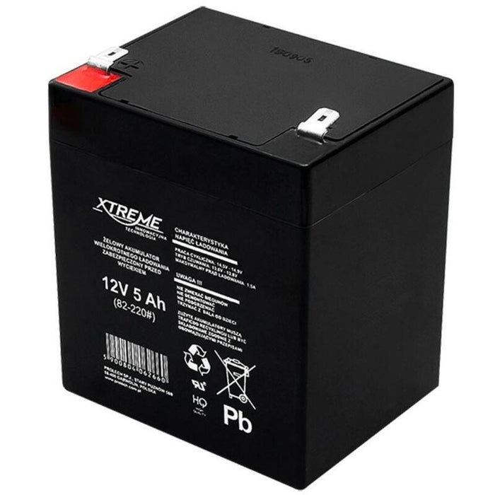Batería De Gel 12v 5ah Xtreme 101x90x70