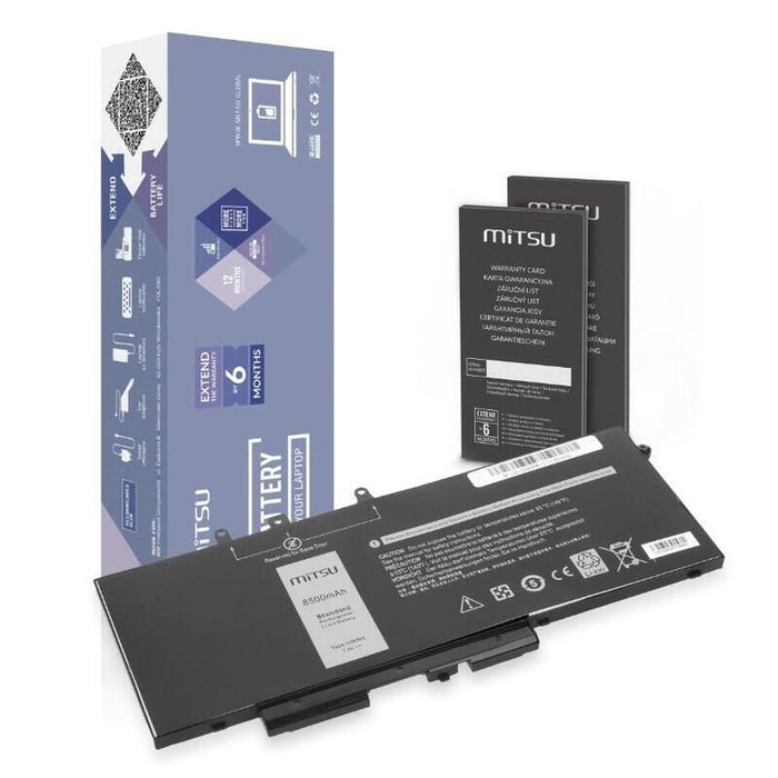Bateria Gjknx Do Dell Latitude 5280 5480 5490 5590 8500mah 8500 Mah (64.6 Wh) 7.6v (7.4v)
