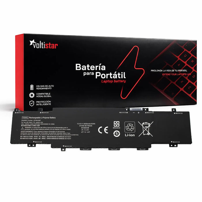 Batería Para Portátil Hp Envy 17-Ch 17M-Ch 17-Cr 17M-Cr | Ti04Xl 55Wh