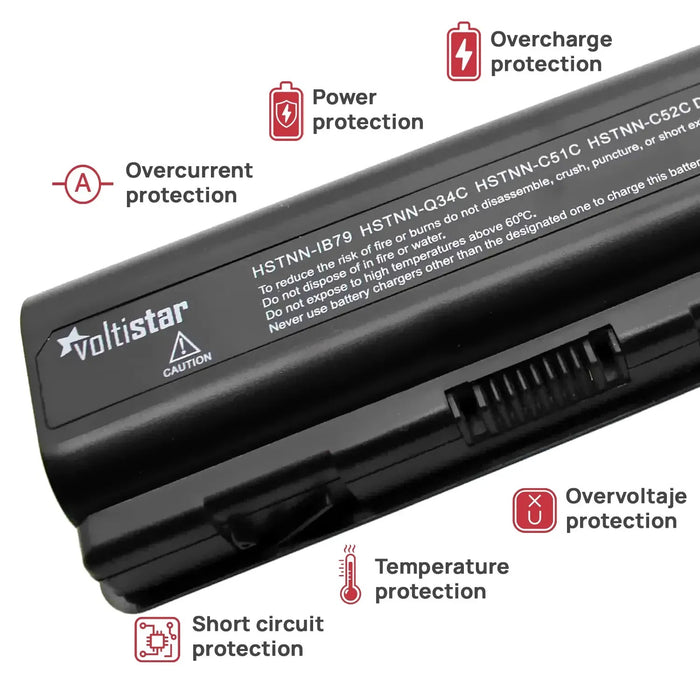 Batería Para Portátil Hp Pavilion Dv6-2150Es Dv5-1132Es
