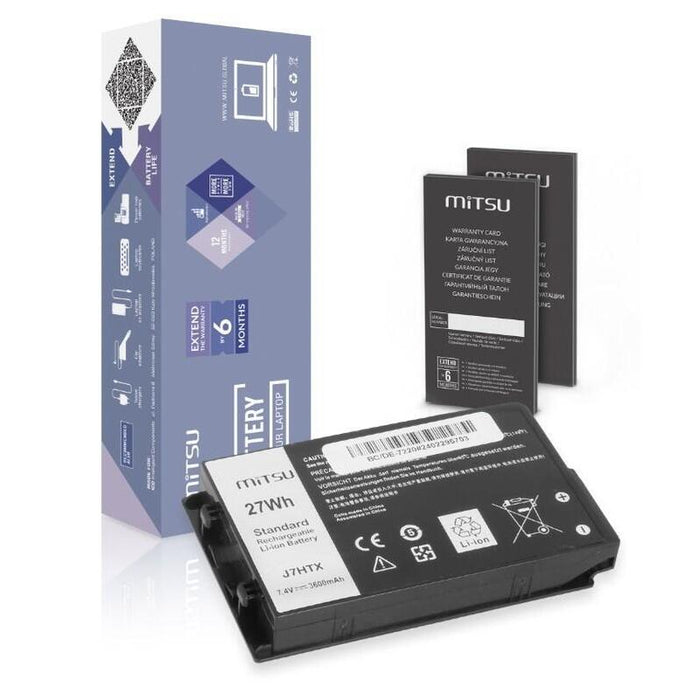 Bateria J7htx Dell Latitude 12 Rugged 7202 7212 7220 Tablet 3600 Mah (27 Wh) 7.4v (7.6v)