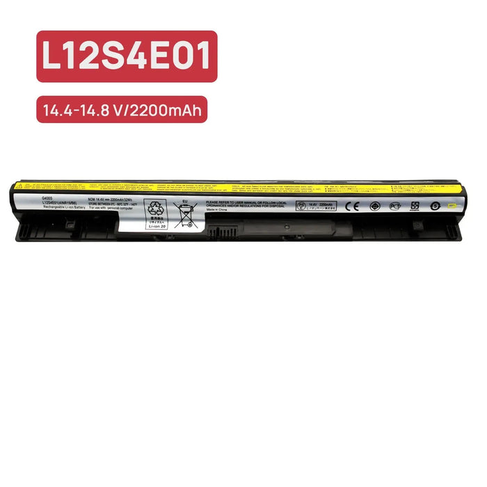 Batería Para Portátil Lenovo Eraser L12S4E01