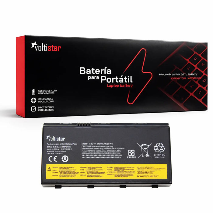 Batería Para Portátil Lenovo Thinkpad P70 P71 | 00Hw030 Sb10F46468 14.8V