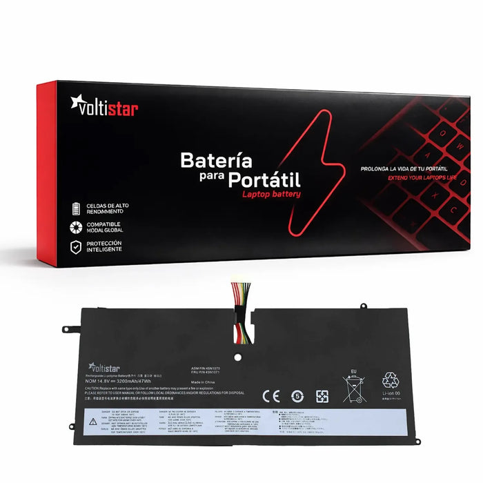 Batería Para Portátil Lenovo Thinkpad X1 Carbon 3444 3448 3460 45N1070 45N1071