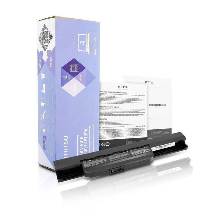 Bateria  Mitsu Para  Asus A53, K53     (4400 Mah)