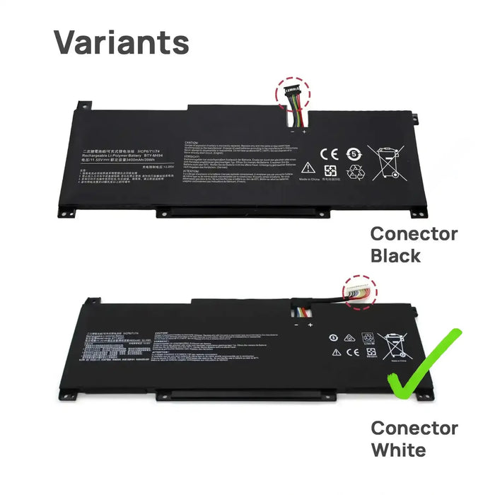 Batería Para Portátil Msi Modern 14 B4M B4Mw B10M 11.55V 3400Mah