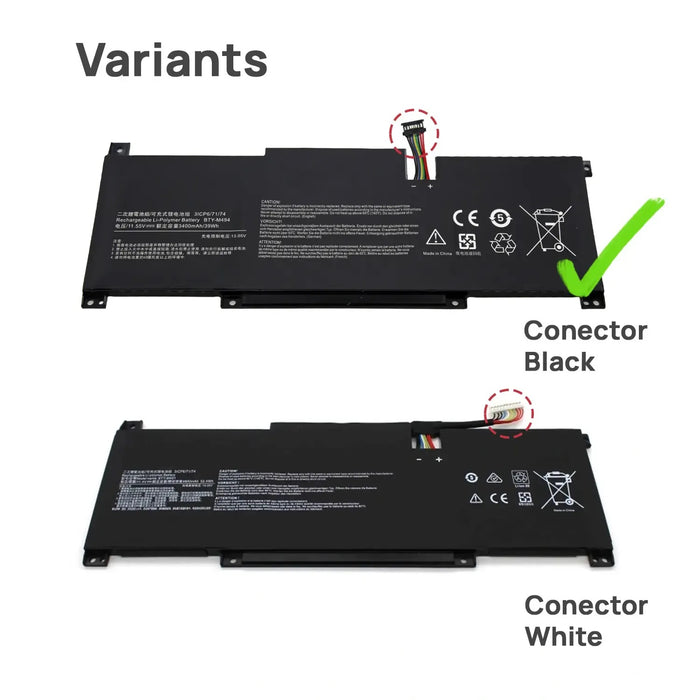 Batería Para Portátil Msi Modern 15 B12M 14 A10Sc
