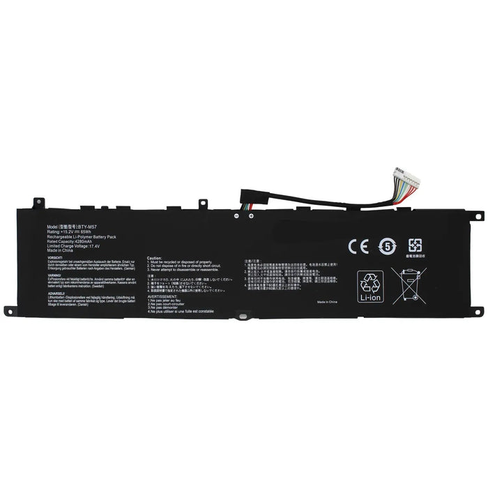 Batería Para Portátil Msi Vector Gp66 Gp76 12Ue 12Ug 12Ugs 12Uh Series