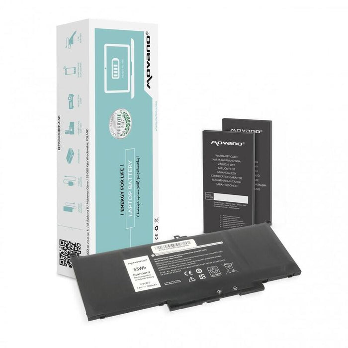 Bateria Myj96 Do Dell Latitude 7390 7490 - 7200 Mah (53 Wh)