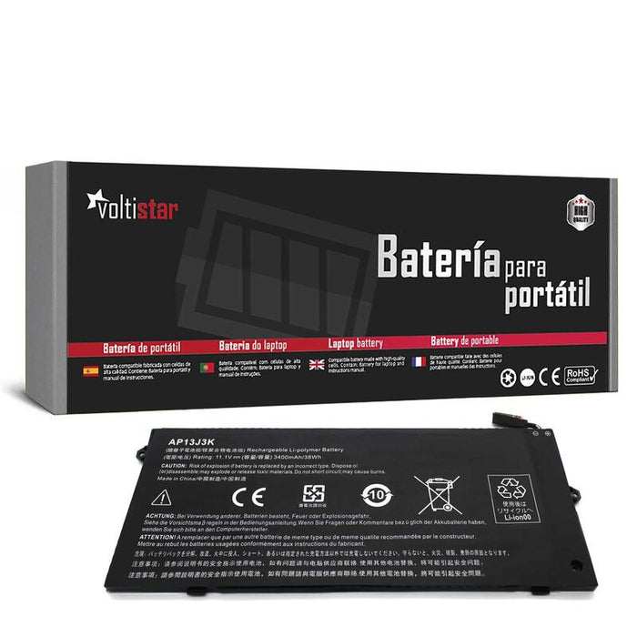 Batería Para Portátil Acer Chromebook C720 C720p C740 C720-2844 Ap13j3k Ap13j4k