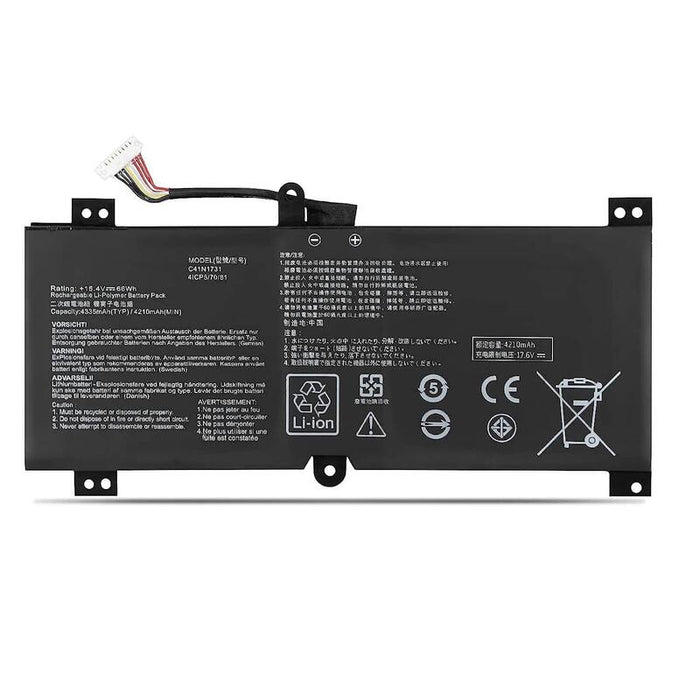 Batería Para Portátil Asus Rog Strix C41n1731 Type A