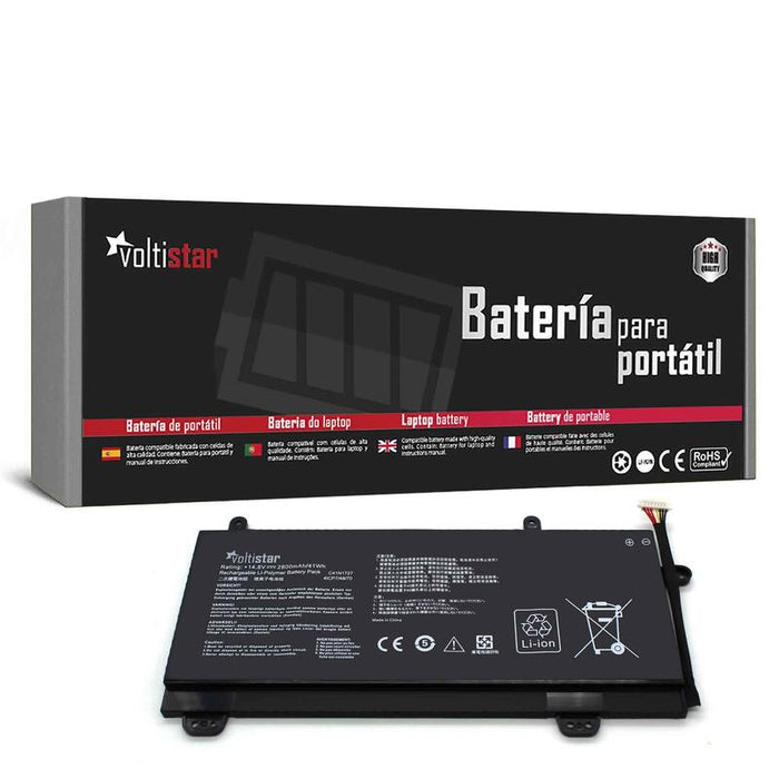 Batería Para Portátil Asus Rog Zephyrus M Gm501 C41n1727gm