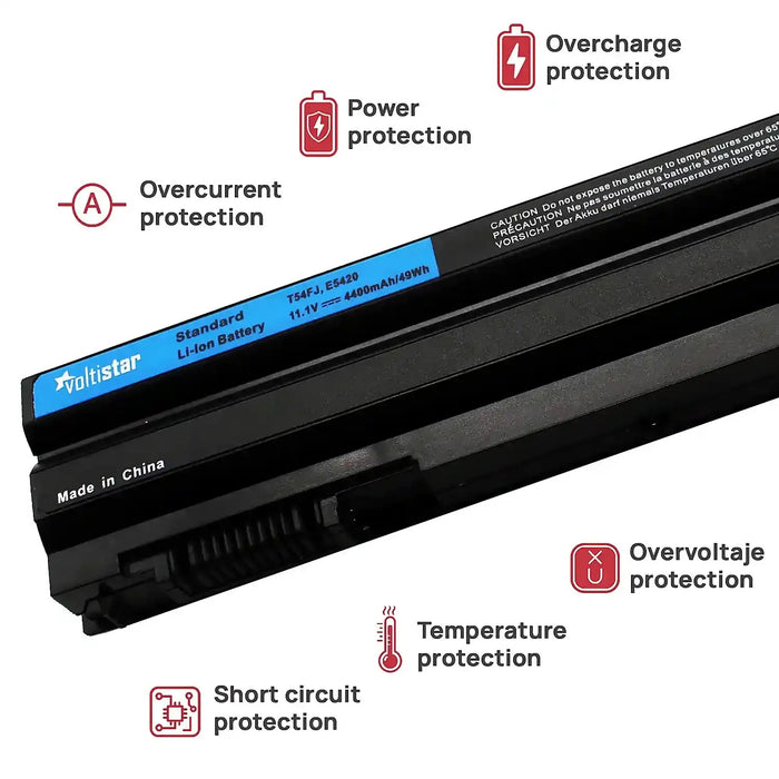 Batería Para Portátil Dell Latitude E6420 Inspiron 15R 17R