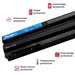 Batería Para Portátil Dell Latitude E6420 Inspiron 15R 17R