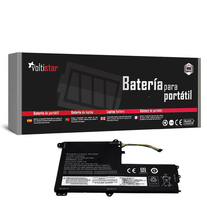 Batería Para Portátil Lenovo Ideapad 320s 14ikb L15c3pb1 Tipo B