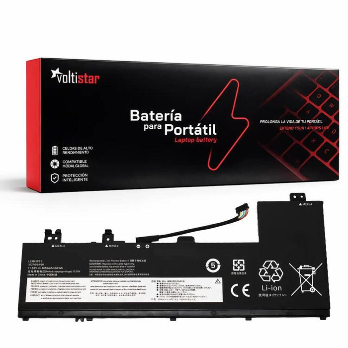 Batería Para Portátil Lenovo Ideapad 5 2 In 1 14ahp9 14iru9 16ahp9  L23m3pe1 11.55v