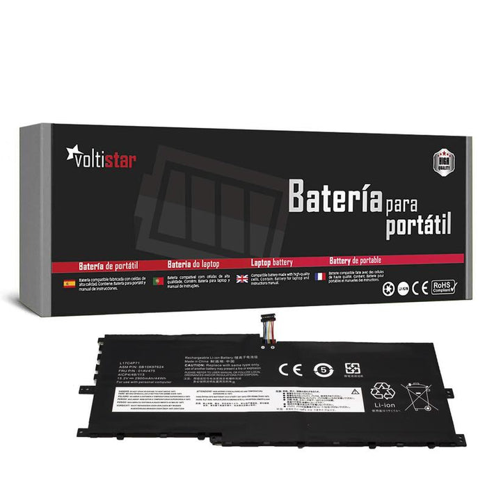 Batería Para Portátil Lenovo Thinkpad X1 Yoga Gen 3 Gen 2018 Series L17c4p71 L17m4p71 L17m4p73
