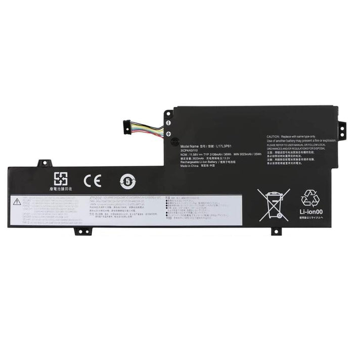 Batería Para Portátil Lenovo Yoga 330 11igm L17l3p61