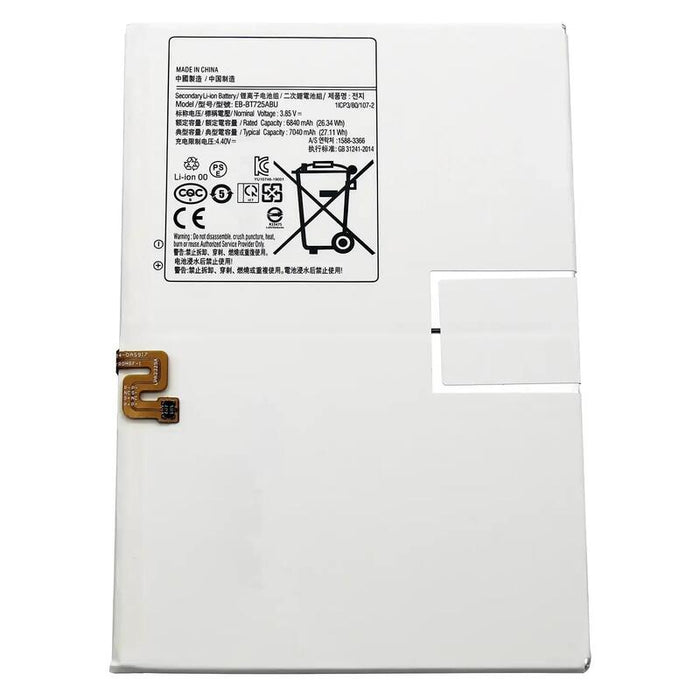 Bateria Para Tablet Samsung Eb Bt725abu Gh43 04928a 26.18wh 3.85v 6800mah