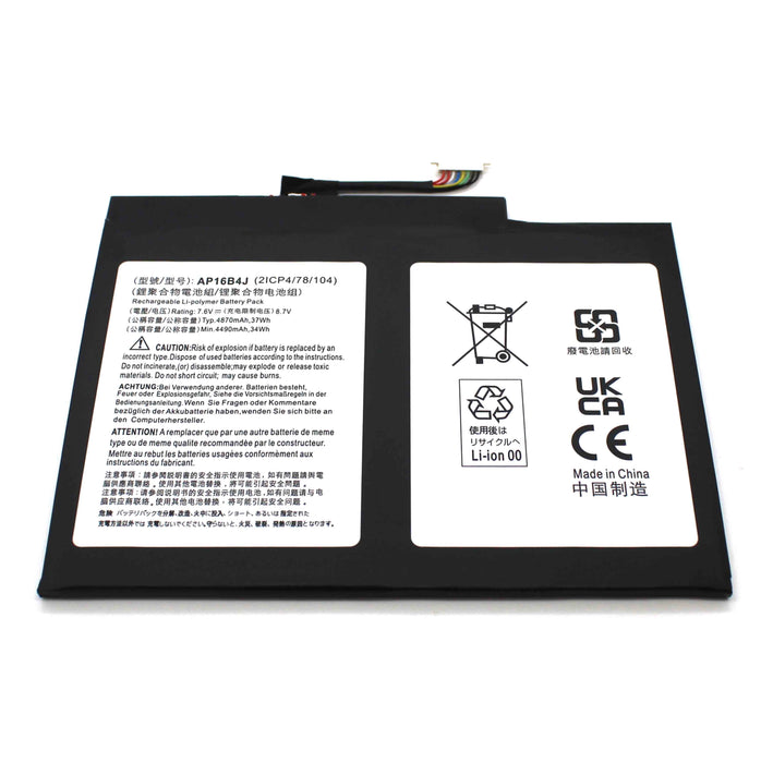 Batería Para Portátil Acer Aspire Switch 5 Sw512-52 Ap16B4J