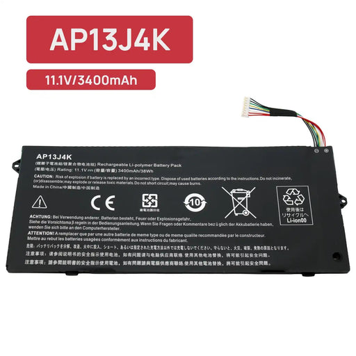 Batería Para Portátil Acer Chromebook 11.6" 11 C720-2848 C720 C720P C740 3Icp5/65/88 Ap13J4K Ap13J3K