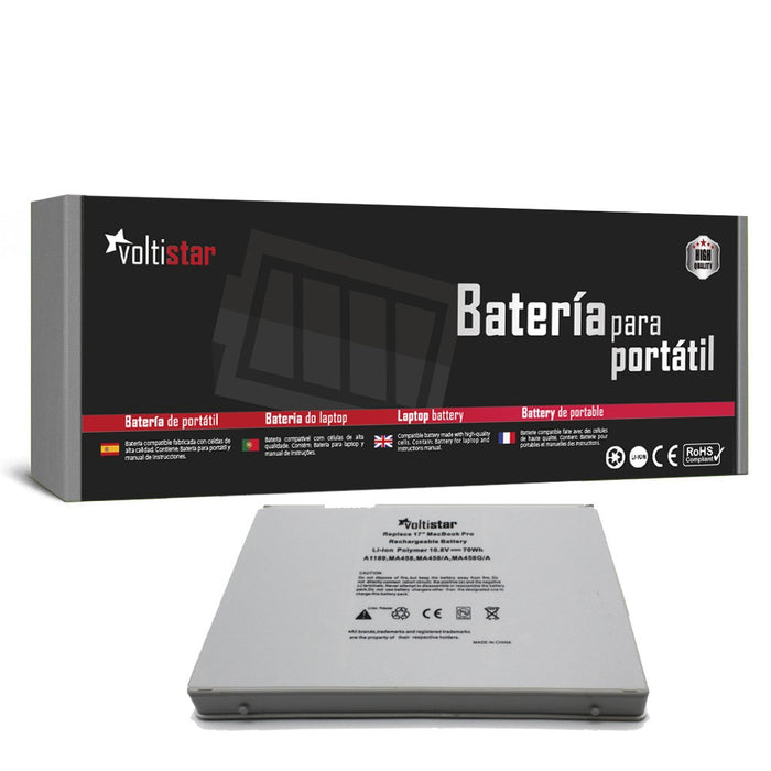 Batería Para Portátil Apple Macbook A1189 17 Pulgadas