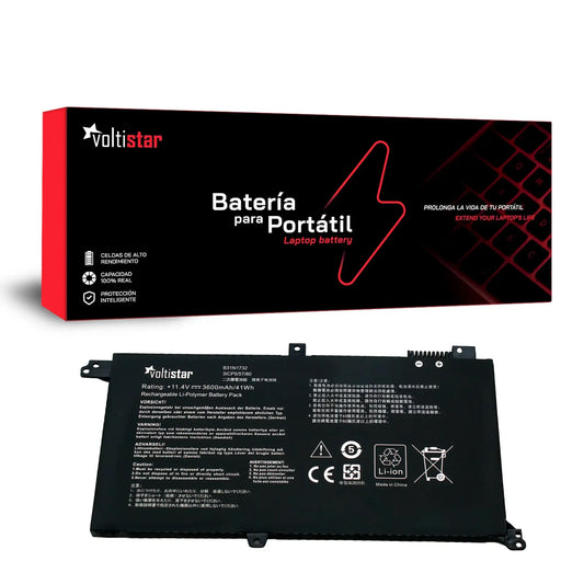 Batería Para Portátil Asus Vivobook S14 S430Fa S430Fn S430Ua B31N1732 B31Bi9H