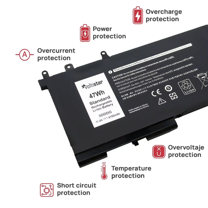 Batería Para Portátil Dell 3Vc9Y