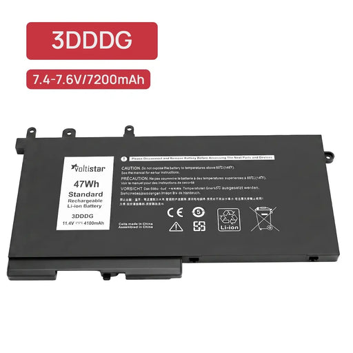 Batería Para Portátil Dell Latitude 5280 5480 5580 3Dddg