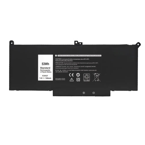 Batería Para Portátil Dell Latitude 7280 7290 7380 7390 7480 7490 F3Ygt Dm3Wc Myj96 2X39G Dwx9J 7.6V