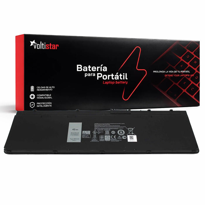 Batería Para Portátil Dell Latitude 12 7000 E7240 E7250 Wd52H