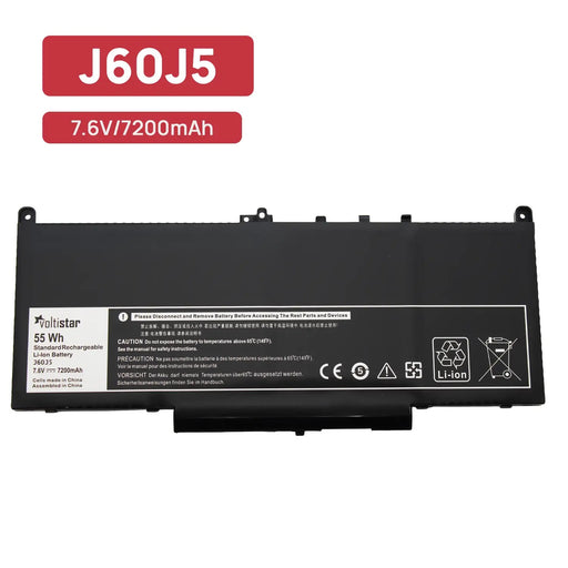 Batería Para Portátil Dell Latitude E7270 E7470 Series J60J5 R1V85 451-Bbsx Mc34Y