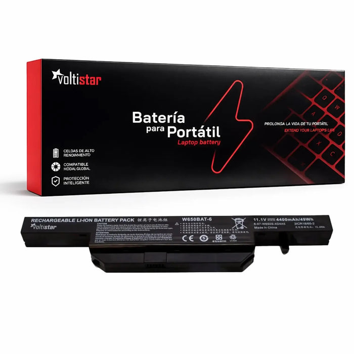 Batería Para Portátil Hasee K610C W650Bat-6