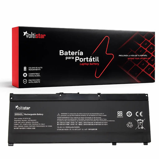 Batería Para Portátil Hp Omen 15-Ce000 15-Ce000Ng 15-Cb0Xx Sr04Xl