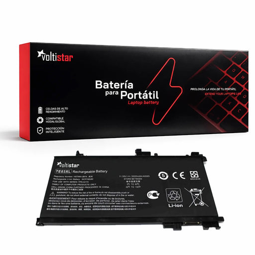 Batería Para Portátil Hp Te03Xl Hstnn-Ub7A Te03061Xl Tpn-Q173